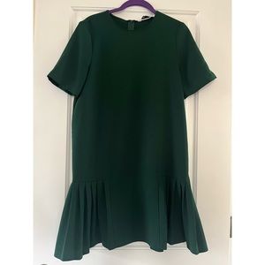 Zara woman size small green Flowey dress